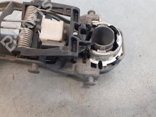 Front right exterior door handle VW GOLF V (1K1)  | BP9177183C129 