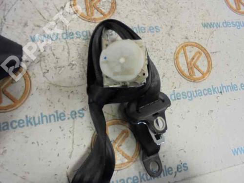 Used Rear left seatbelt PEUGEOT 107 (PM_, PN_) 1.4 HDi (54 hp) 6631933