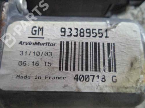 Rudehejsemekanisme ventre foran OPEL MERIVA A MPV (X03) 1.7 CDTI (E75) | BP2471298C22 