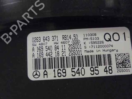 Instrument cluster MERCEDES-BENZ A-CLASS (W169) A 180 CDI (169.007, 169.307) | BP5329945C47 