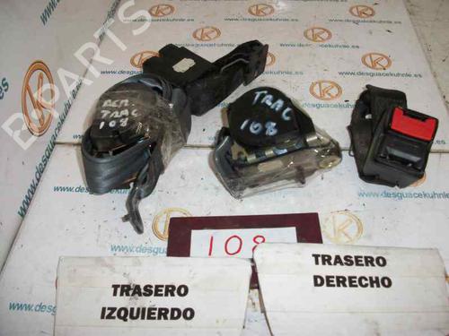 Used Rear right seatbelt RENAULT MEGANE I (BA0/1_) [1995-2004]  14191040