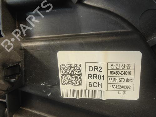 Rear right window mechanism KIA OPTIMA (JF) | BP33470944C25 - Image 3