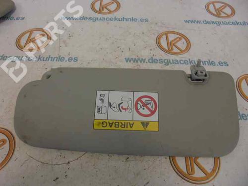 Right sun visor KIA CEE'D (JD) 1.4 CVVT (100 hp)null