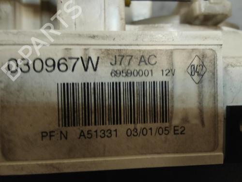 Climate control RENAULT MODUS / GRAND MODUS (F/JP0_)  | BP17044308I5 