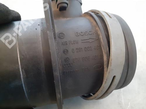 Mass air flow sensor VW TOUAREG (7LA, 7L6, 7L7)  | BP8873739M95 