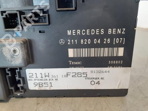 Comfort control module MERCEDES-BENZ E-CLASS (W211) E 270 CDI (211.016) | BP9694436M56 