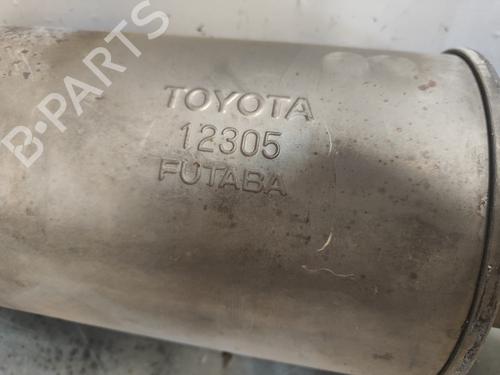 Exhaust system TOYOTA YARIS (_P1_) 1.0 (SCP10_, SCP10R) | BP24308812M121 