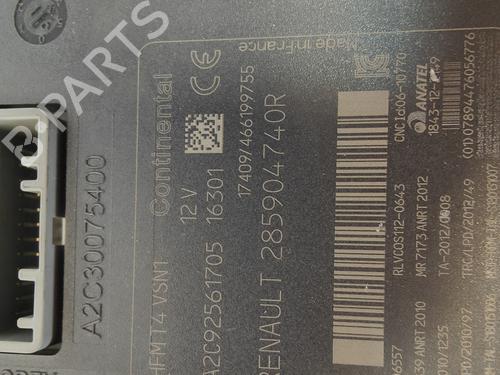 Ignition barrel RENAULT CLIO IV (BH_)  | BP27605663M48 