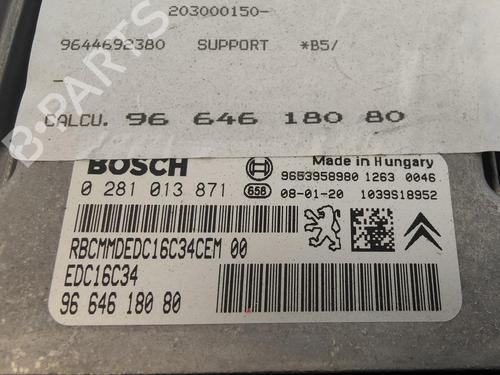 Engine control unit (ECU) CITROËN C4 I (LC_)  | BP12516488M57 
