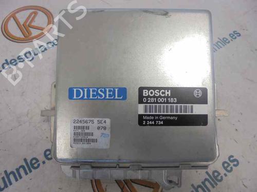 Used Engine control unit (ECU) BMW 5 (E34) 525 tds (143 hp) 2486695