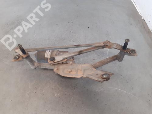 Used Front wiper motor FIAT GRANDE PUNTO (199_) 1.3 D Multijet (75 hp) 9843560