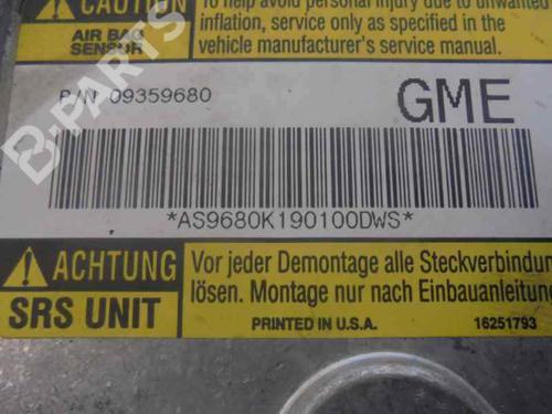 ECU airbags OPEL SINTRA (APV) 2.2 DTI | BP2447780M53 