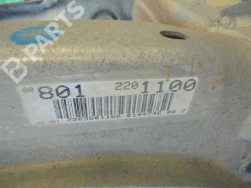 Rear axle MERCEDES-BENZ S-CLASS (W220, V220) S 320 CDI (220.026, 220.126) | BP6422178M2 