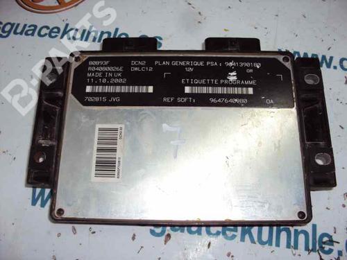 Engine control unit (ECU) PEUGEOT 206 Hatchback (2A/C)  | BP2445594M57 