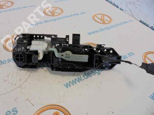 Front right exterior door handle RENAULT MEGANE III Hatchback (BZ0/1_, B3_) 1.2 TCe (BZ2B, BZ11) | BP4463498C129 