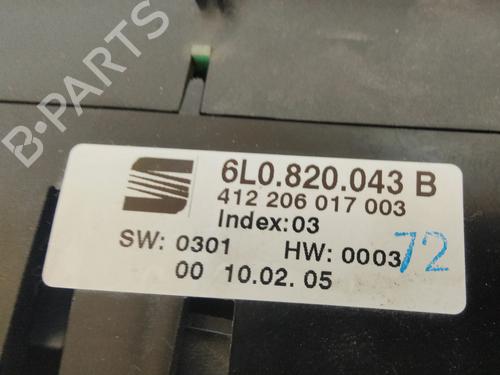 Climate control SEAT IBIZA III (6L1)  | BP20036620I5 