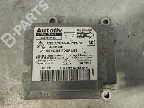 Airbag styreenhed CITROËN BERLINGO / BERLINGO FIRST MPV (MF_, GJK_, GFK_)  | BP11527663M53 