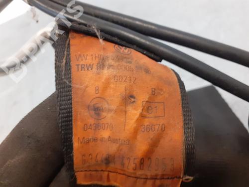 Rear center seatbelt VW VENTO (1H2) 1.6 | BP8754720I27 