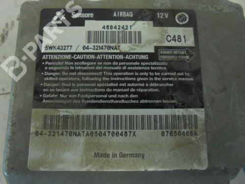 ECU airbags ALFA ROMEO 147 (937_) 1.6 16V T.SPARK ECO (937.AXA1A, 937.BXA1A) | BP3365527M53 