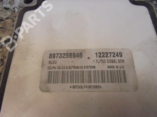 Engine control unit (ECU) OPEL MERIVA A MPV (X03)  | BP6157392M57 