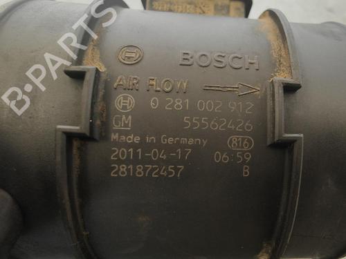 Mass air flow sensor OPEL INSIGNIA A (G09)  | BP15677094M95 