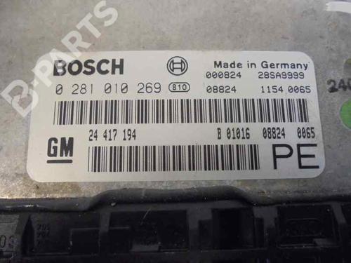 Engine control unit (ECU) OPEL VECTRA B Hatchback (J96) 2.0 DTI 16V (F68) | BP2487098M57 