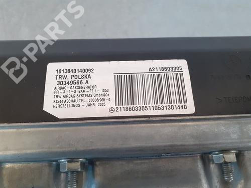 Passasjer kollisjonspute MERCEDES-BENZ E-CLASS (W211) E 280 CDI (211.020) | BP7299256C10 