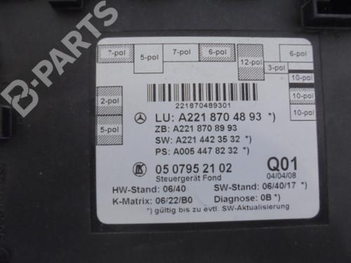 Electronic module MERCEDES-BENZ S-CLASS (W221, V221) S 320 CDI (221.022, 221.122) | BP11663001M83 