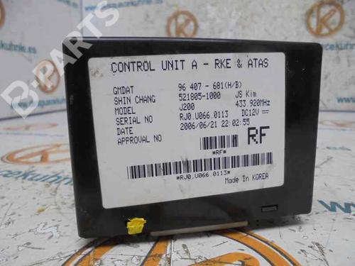 Comfort control module CHEVROLET LACETTI (J200)  | BP2470334M56 