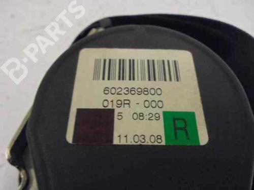 Rear right seatbelt MERCEDES-BENZ A-CLASS (W169) A 180 CDI (169.007, 169.307) | BP6631972I28 