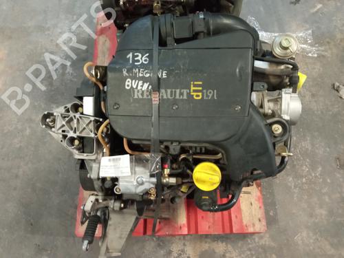 Engine RENAULT MEGANE I (BA0/1_) 1.9 dTi (BA08, BA0N) | BP2482892M1 