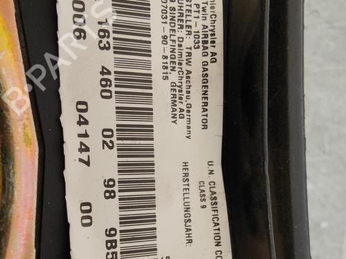 Driver airbag MERCEDES-BENZ M-CLASS (W163) ML 270 CDI (163.113) | BP15660945C9