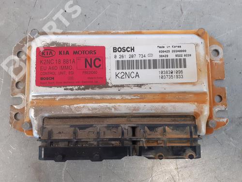 Used Engine control unit (ECU) KIA SHUMA II (FB) [2001-2007]  9856518