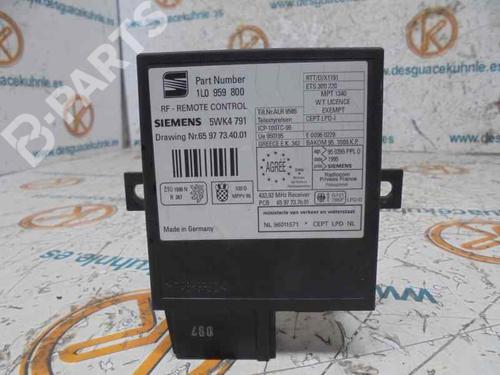Used Comfort control module SEAT IBIZA II (6K1) 1.4 i (60 hp) 2481535