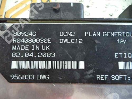 Engine control unit (ECU) PEUGEOT 206 Hatchback (2A/C) 1.9 D | BP2481892M57 