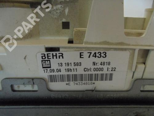 Commande Chauffage OPEL MERIVA A MPV (X03)  | BP6158157I5 