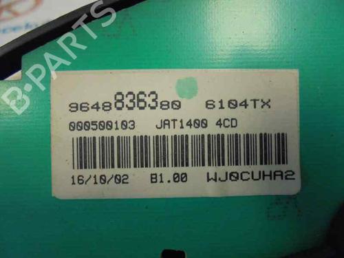 Instrument cluster PEUGEOT 206 Hatchback (2A/C) 1.9 D | BP2485752C47 