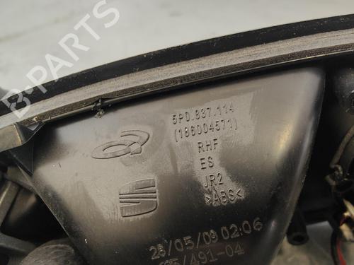 Front right interior door handle SEAT LEON (1P1)  | BP13914205I14 