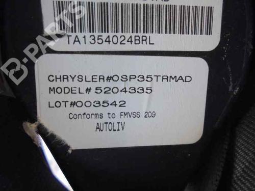 Front left seatbelt CHRYSLER SEBRING (JR) 2.0 | BP10269266I26 