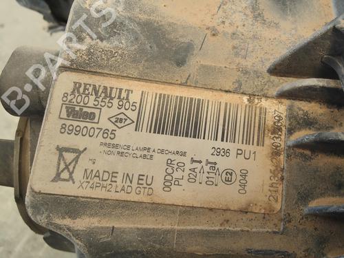 Left headlight RENAULT LAGUNA II (BG0/1_)  | BP13088725C28 