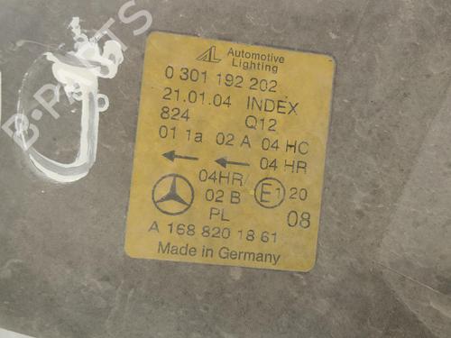 Right headlight MERCEDES-BENZ A-CLASS (W168)  | BP15710483C29 