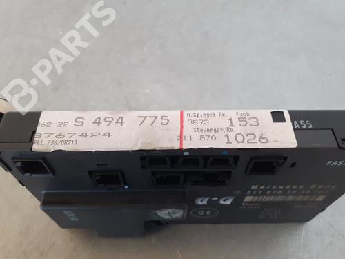 Comfort control module MERCEDES-BENZ E-CLASS (W211) E 280 CDI (211.020) | BP7351852M56 