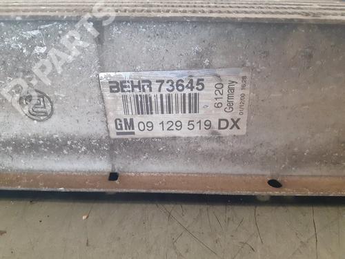 Intercooler OPEL ZAFIRA A MPV (T98) 2.0 DTI 16V (F75) | BP10080315M30 