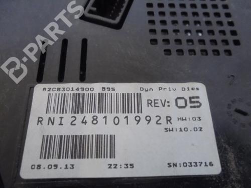Instrument cluster RENAULT MEGANE III Hatchback (BZ0/1_, B3_) 1.5 dCi (BZ09, BZ0D, BZ1W, BZ29, BZ14) | BP6326322C47 