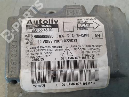 ECU airbags PEUGEOT 407 (6D_)  | BP9518876M53 