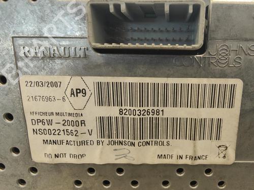 Electronic module RENAULT LAGUNA II (BG0/1_)  | BP13218201M83 