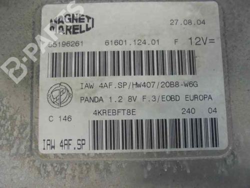 Engine control unit (ECU) FIAT PANDA (169_) 1.2 4x4 (169.AXB2A) | BP2488345M57 