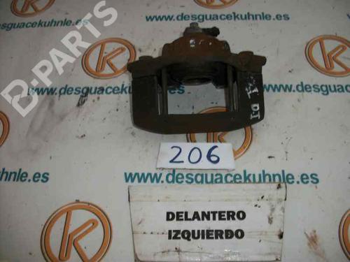 Left front brake caliper OPEL KADETT E (T85) 1.6 S (C19, D19) (82 hp) 11611363