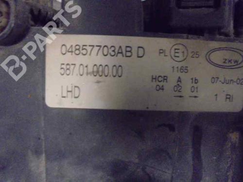 Left headlight CHRYSLER VOYAGER IV (RG, RS)  | BP2471316C28 