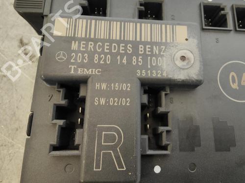 Comfort control module MERCEDES-BENZ C-CLASS (W203)  | BP14924665M56 